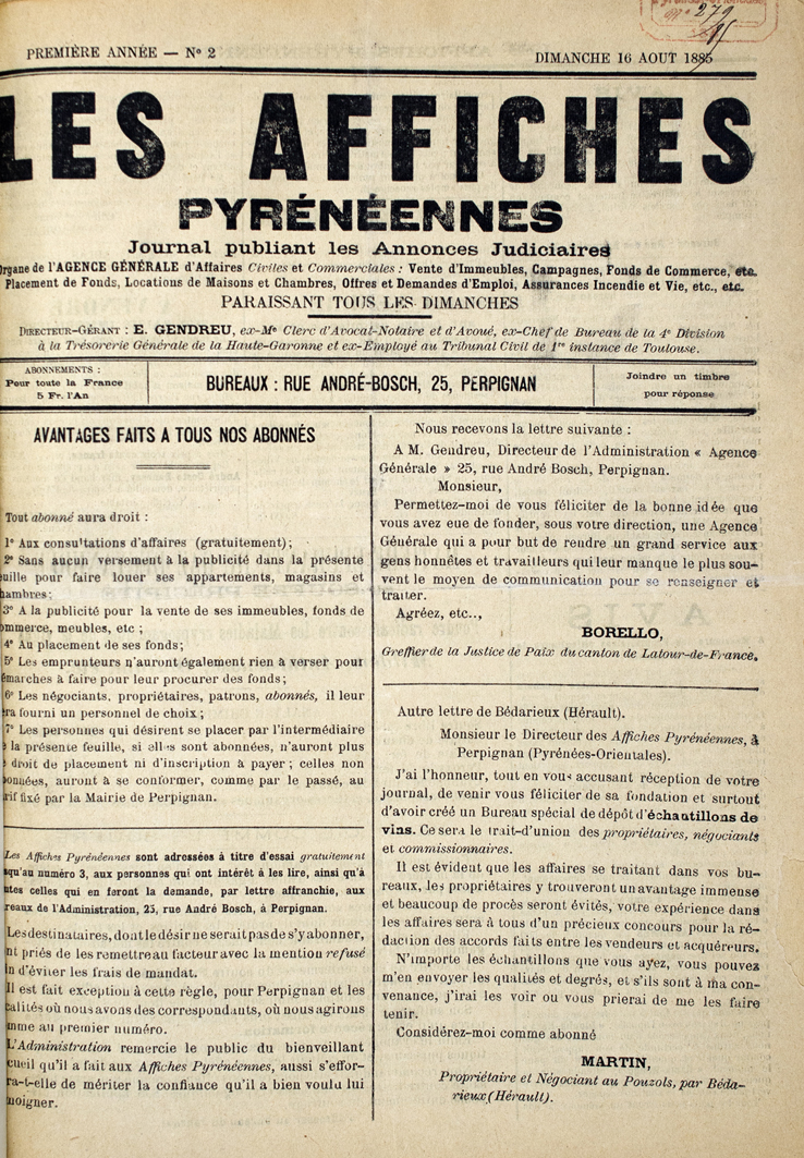 Affiches Pyrénéennes