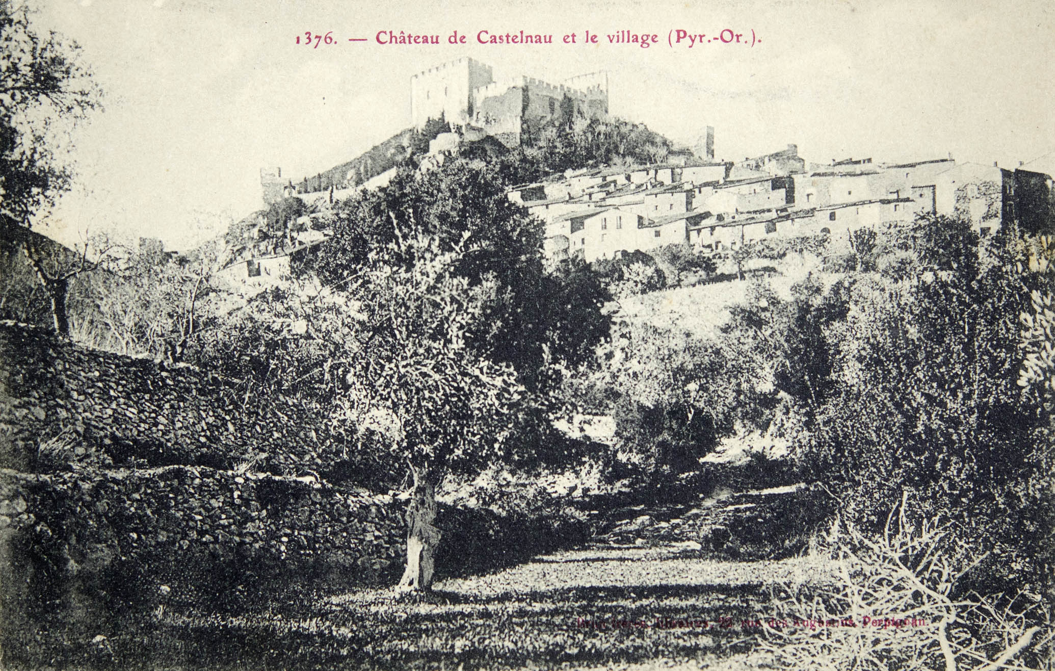 Castellnou. Carte postale
