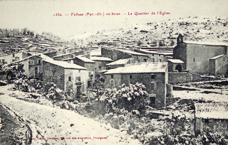 Feilluns. Carte postale