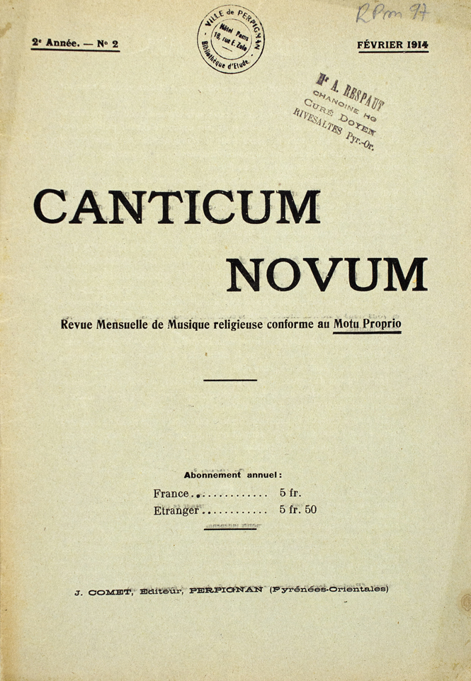 Canticum novum