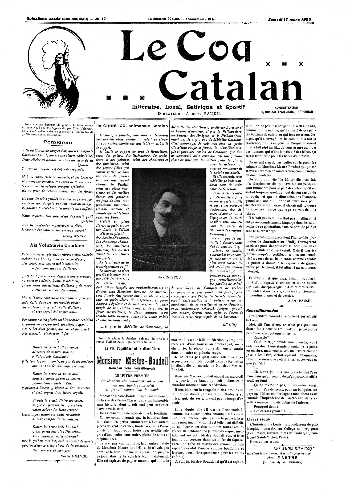 coq catalan