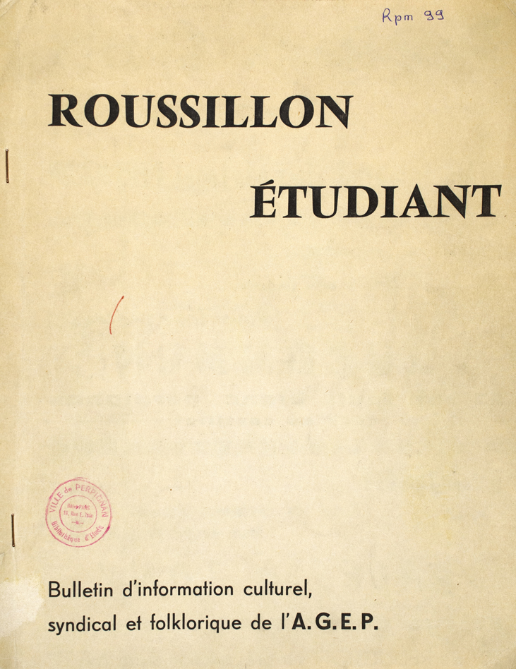 Roussillon étudiant