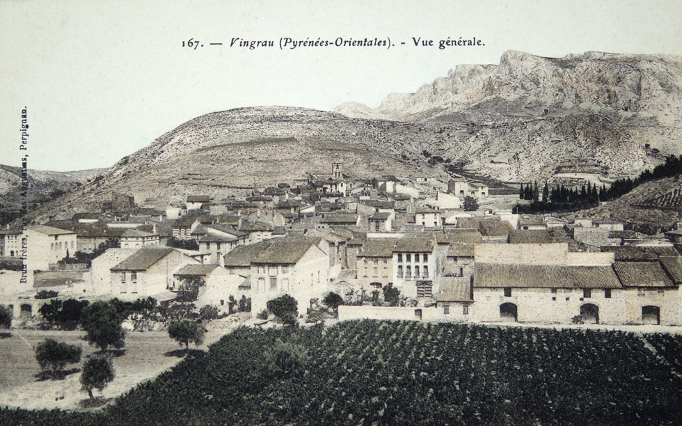 Vingrau. Carte postale