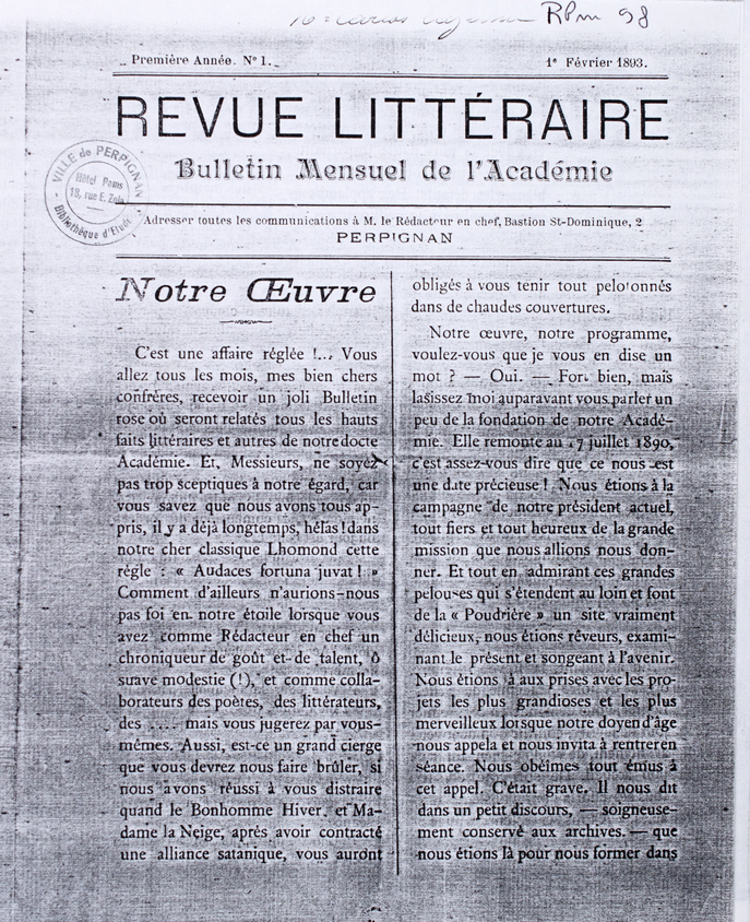 Revue littéraire