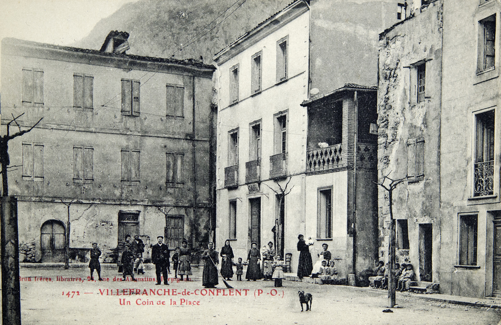 Villefranche. Carte postale