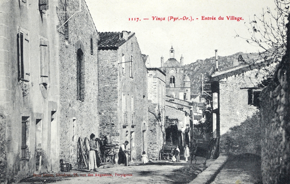 Vinça. Carte postale