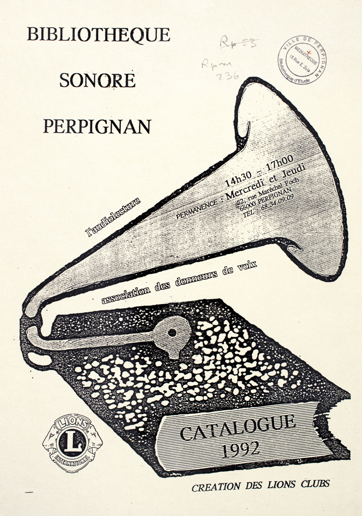 catalogue bibliotheque sonore