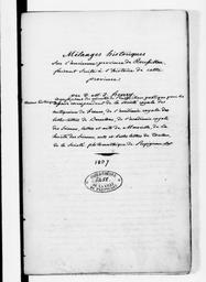 Mélanges historiques sur l'ancienne province de Roussillon faisant suite à l'histoire de cette province | Henry, Dominique-Marie-Joseph