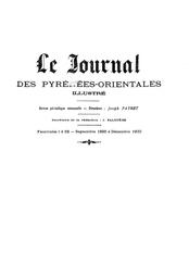 Le Journal commercial, maritime, artistique, littéraire, illustré des Pyrénées-Orientales...1896-1908 | 