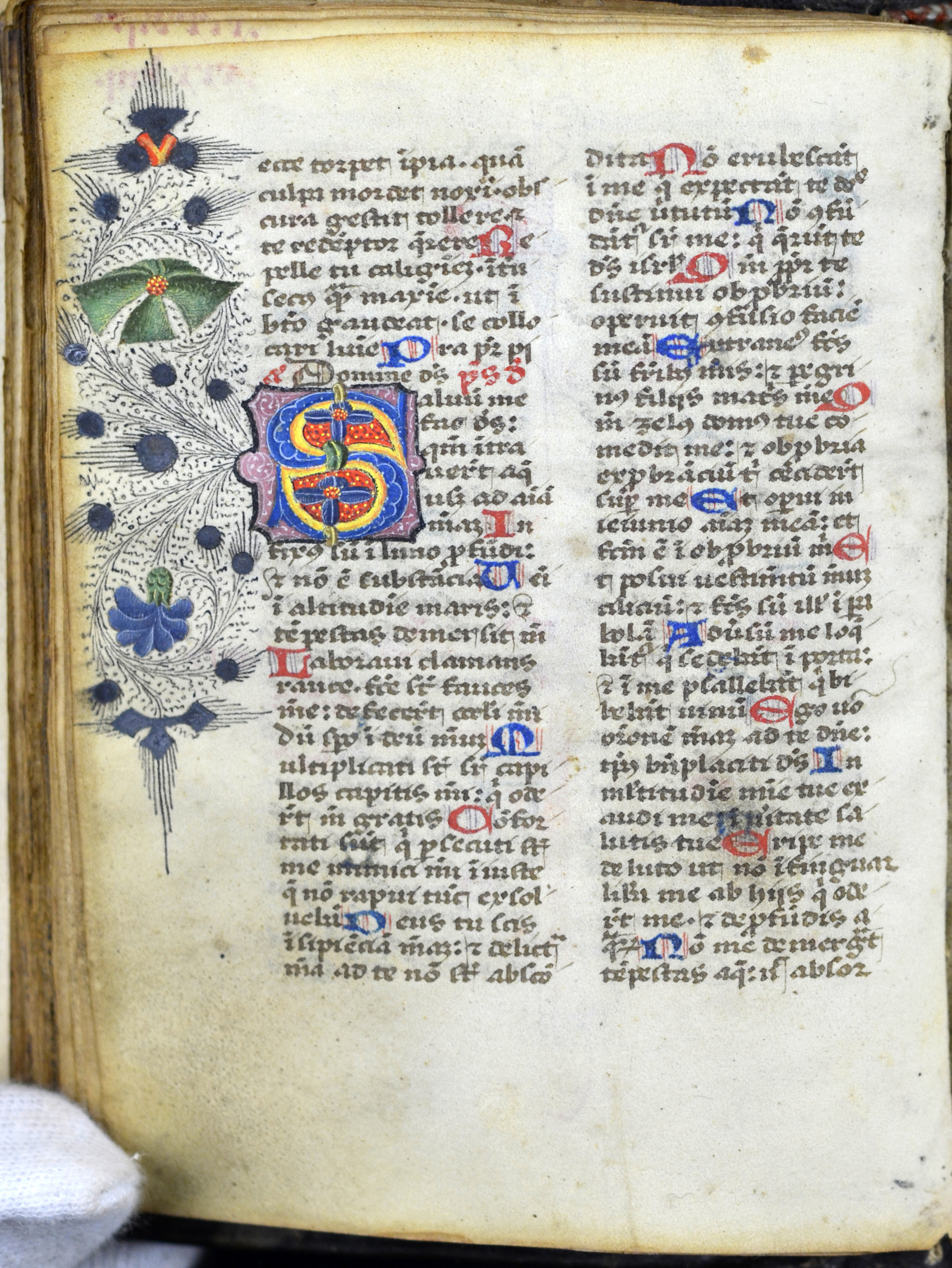 Ms 6 - Breviarium iuxta ritum Fratrum minorum. XVe siècle. Détail