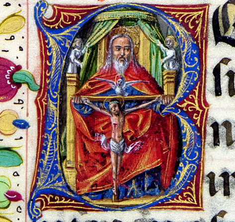 Ms 119. Missel des merciers et des peintres. 1492. Détail