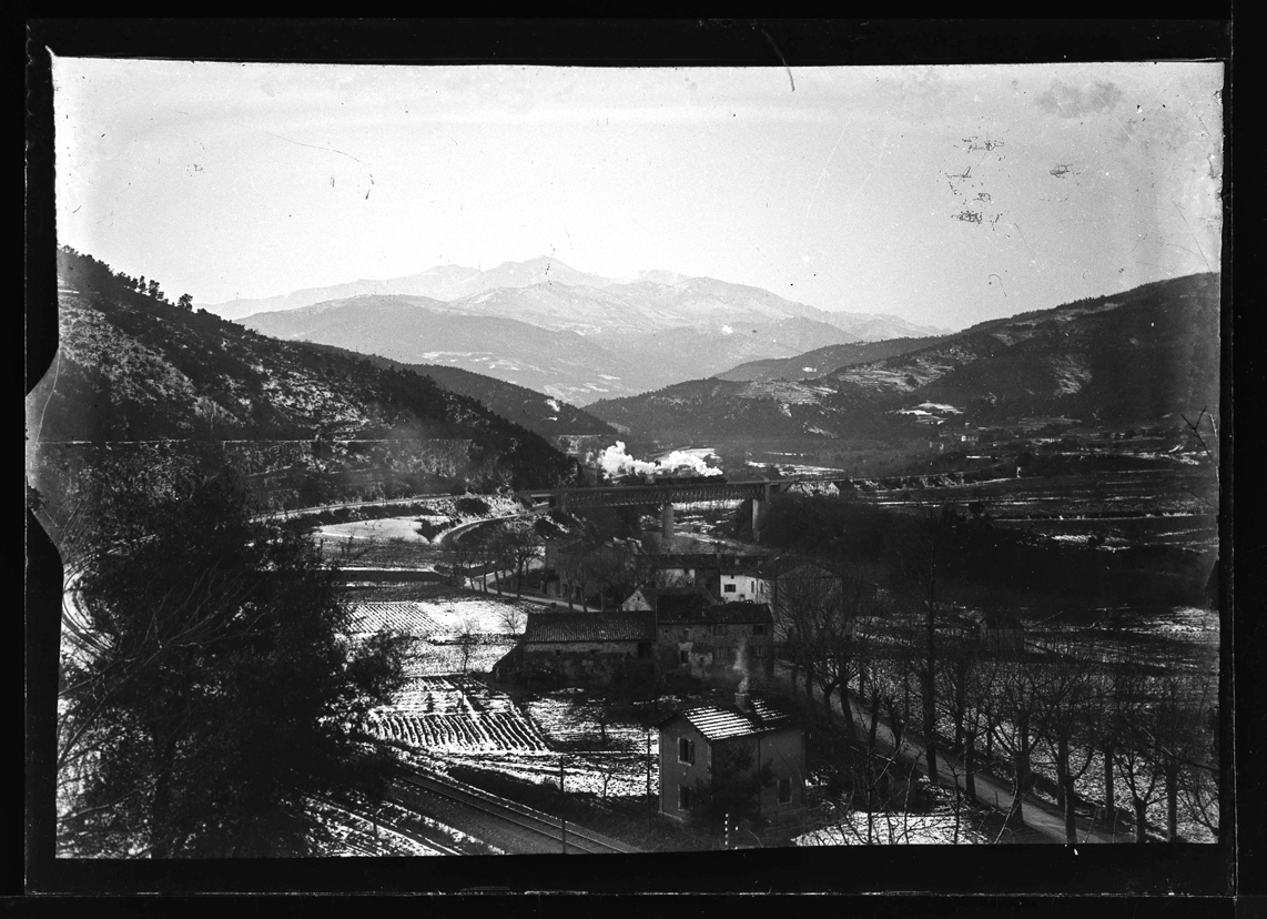 Pont métallique de Céret vers Amélie les Bains